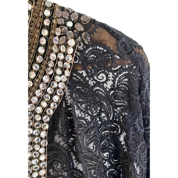 ❤️ NWT! Kareena’s Resort Tunic with Sequins x Rhinestones - Picture 4 of 10